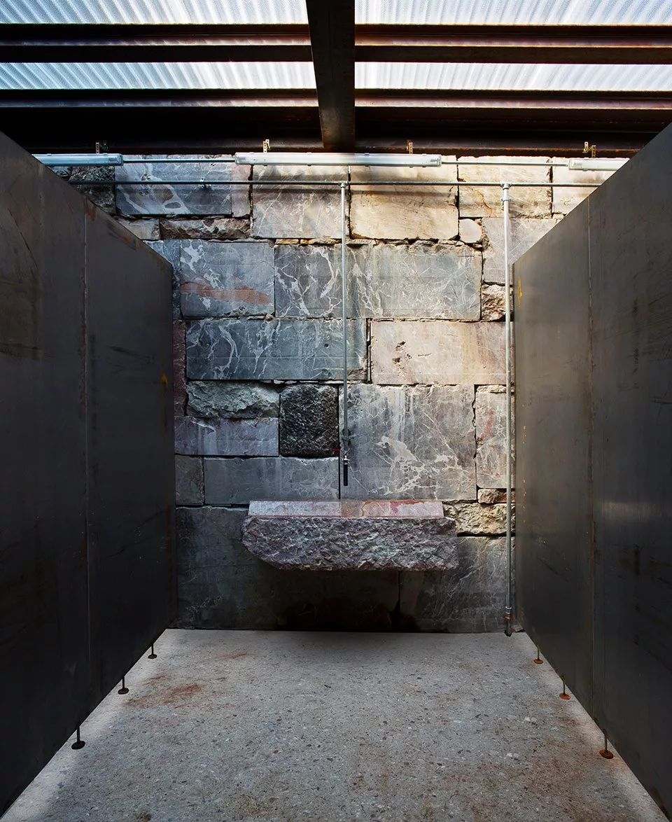 礦山采石場再利用,這座采石場被列入世界文化遺產