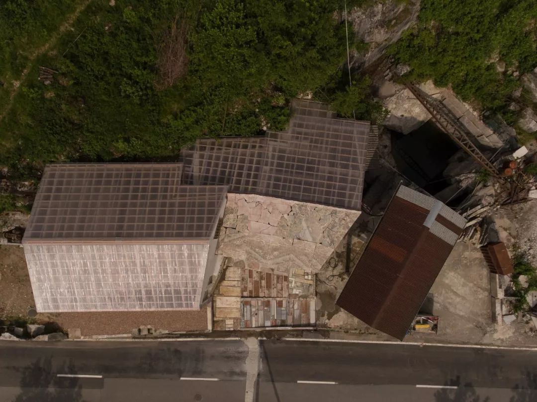 礦山采石場再利用,這座采石場被列入世界文化遺產