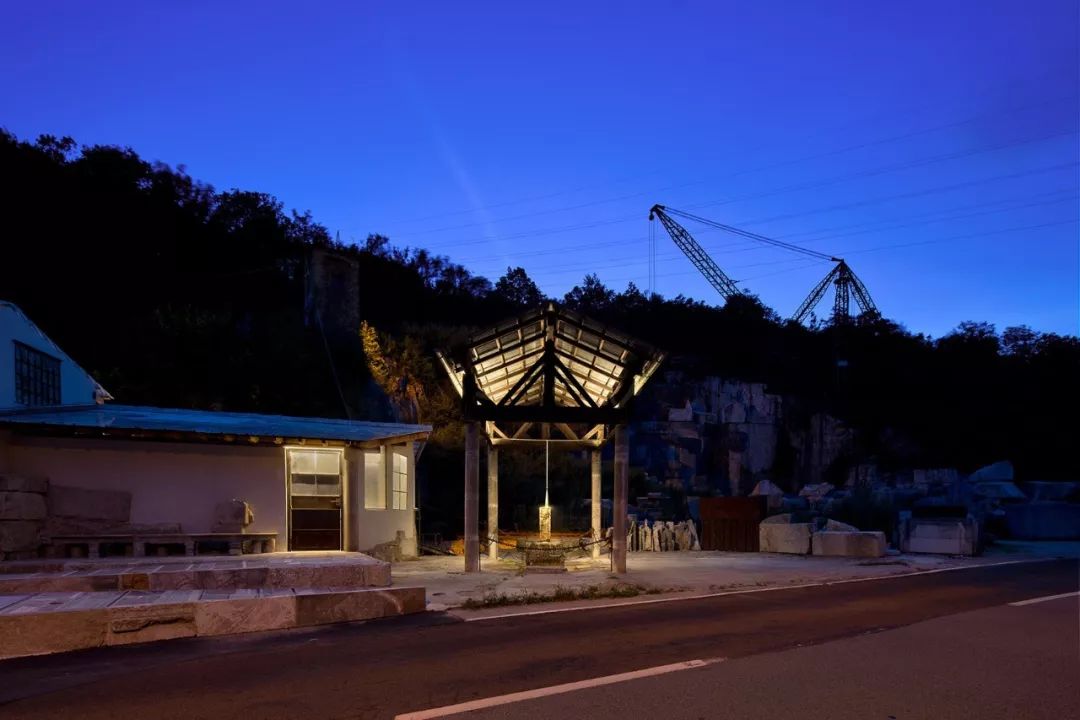 礦山采石場再利用,這座采石場被列入世界文化遺產