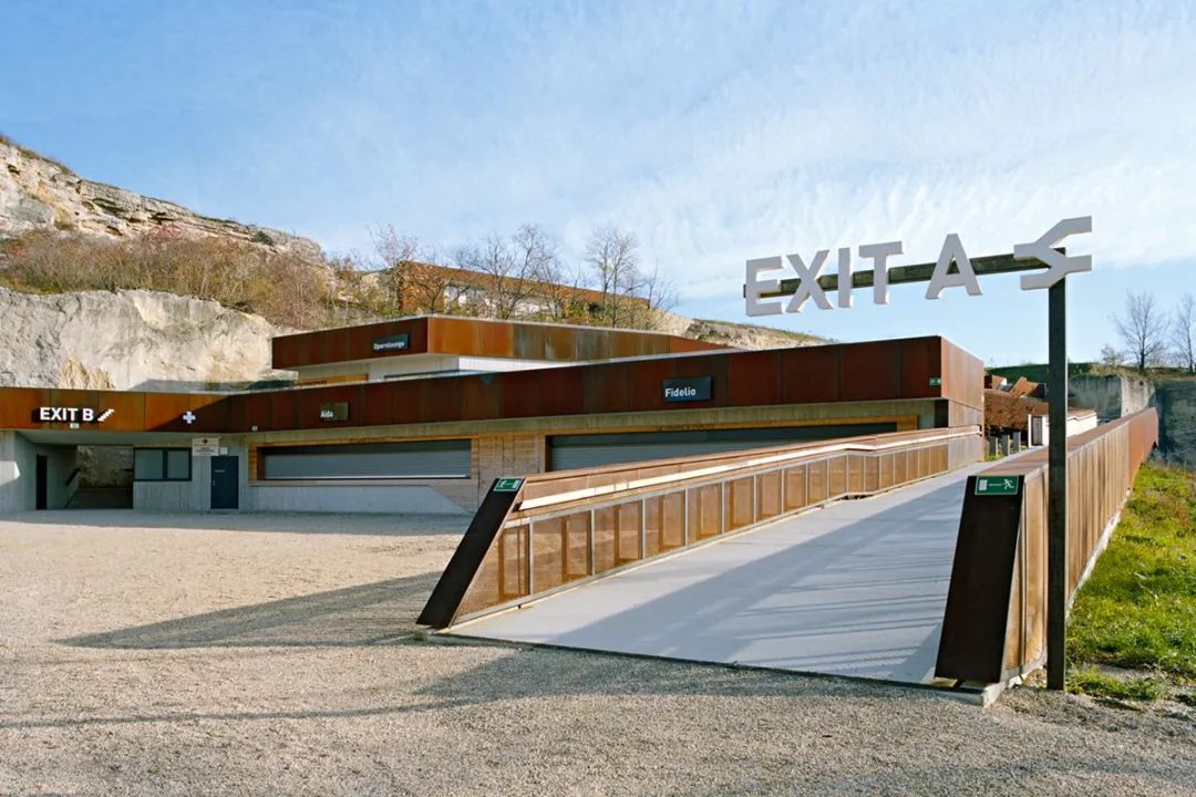 礦山采石場再利用,這座采石場被列入世界文化遺產