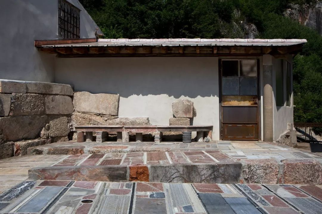 礦山采石場再利用,這座采石場被列入世界文化遺產