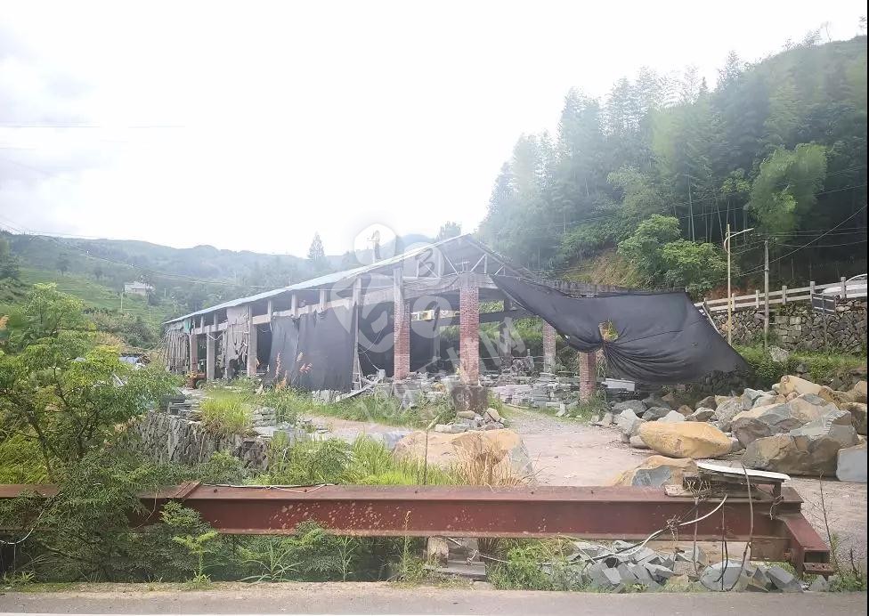 浙江泰順縣仕陽鎮(zhèn)兩家石材廠被拆