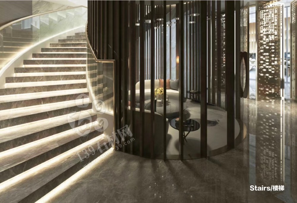 灰色大理石裝飾設計新貴-古斯頓灰經典方案