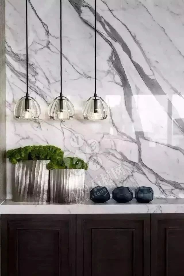 魚肚白大理石裝飾