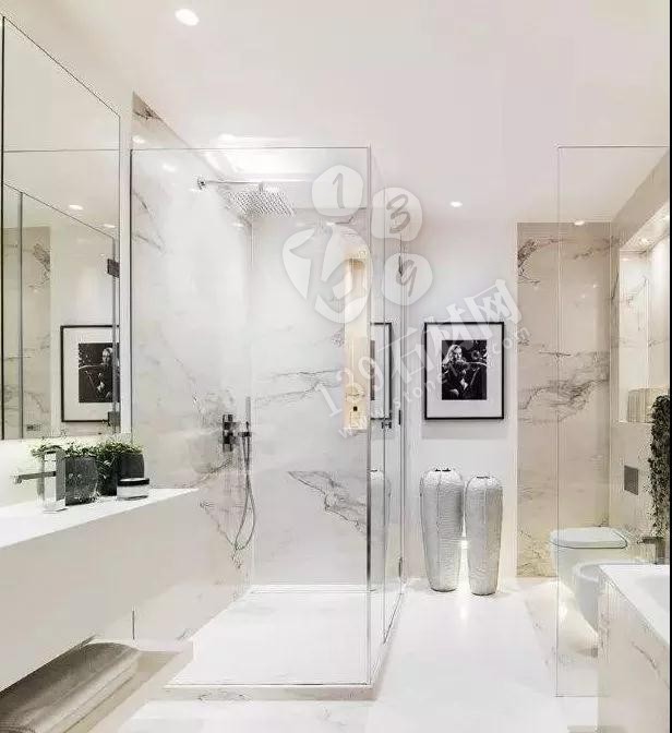 魚肚白大理石裝飾