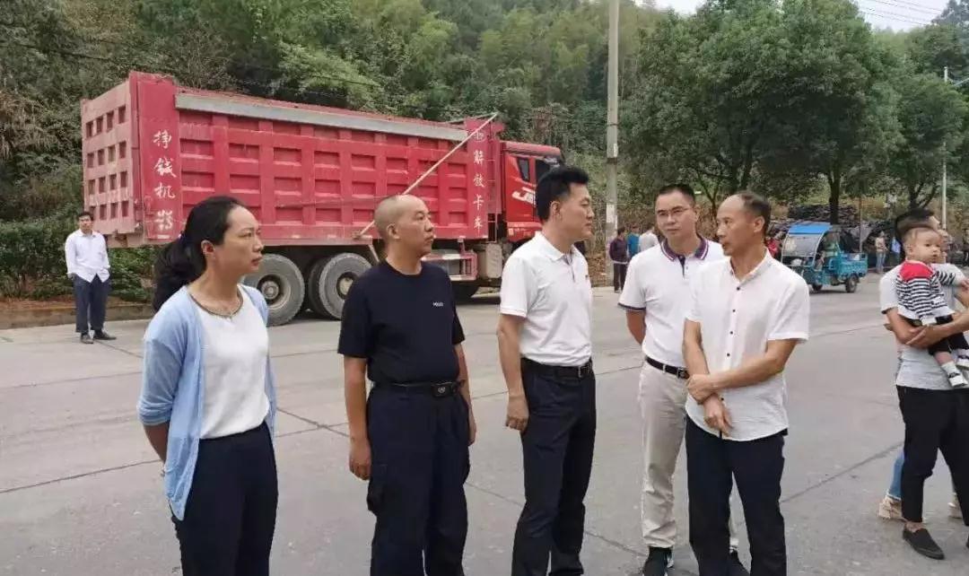 中國福建省南平市政和縣拆除4家石材加工場，拆除面積達1360平方米