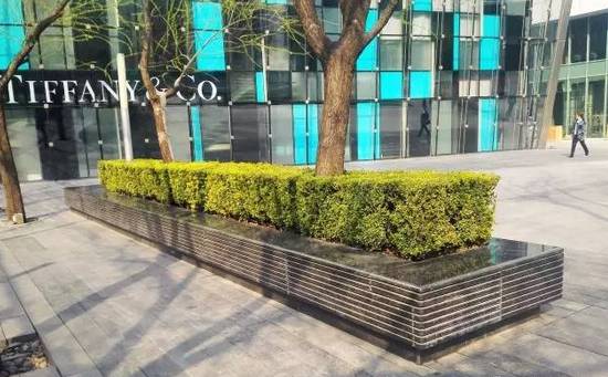 花崗巖石材樹池園藝環境石應用案例欣賞