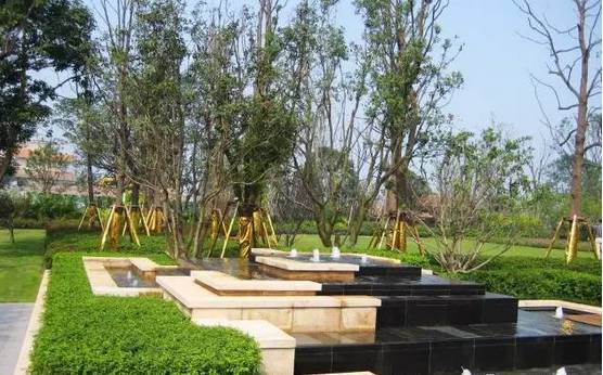 花崗巖石材樹池園藝環境石應用案例欣賞