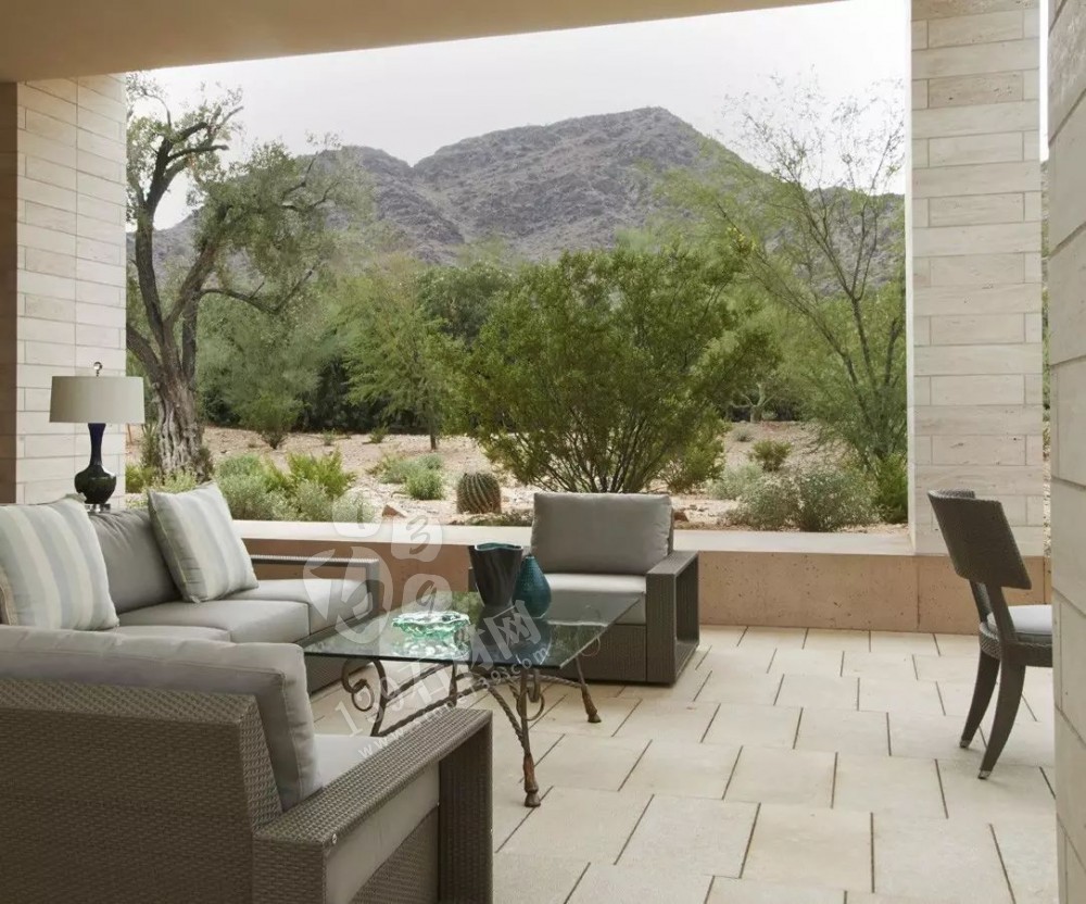 為什么洞石這么受歡迎,看看這個全石材裝飾您應該有答案了