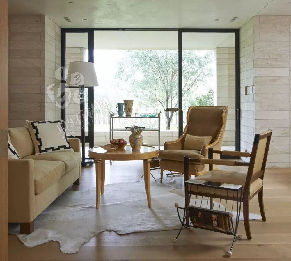 為什么洞石這么受歡迎,看看這個全石材裝飾您應該有答案了