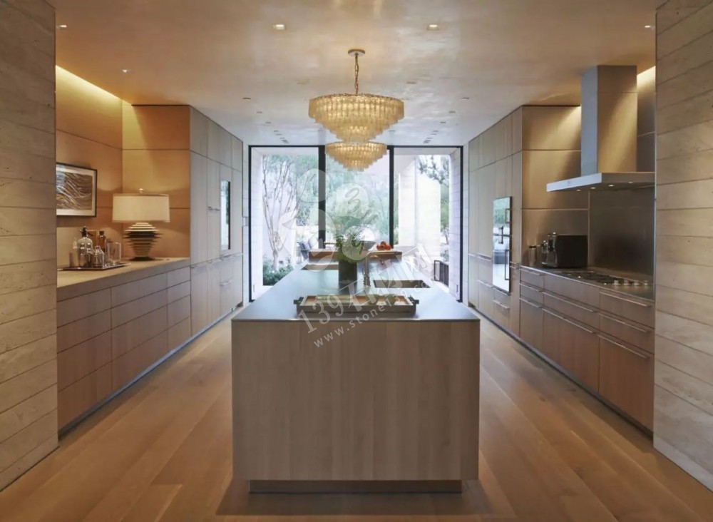 為什么洞石這么受歡迎,看看這個全石材裝飾您應該有答案了