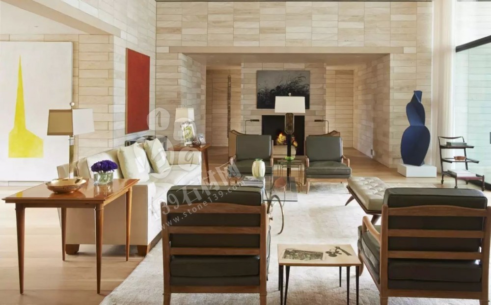 為什么洞石這么受歡迎,看看這個全石材裝飾您應該有答案了