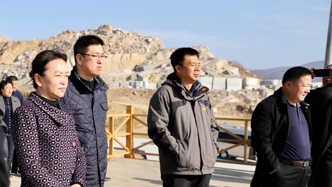 吉林蛟河市召開中國北部(蛟河)石材循環經濟產業園項目現場推進會