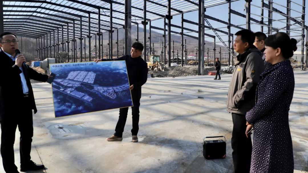 吉林蛟河市召開中國北部(蛟河)石材循環經濟產業園項目現場推進會