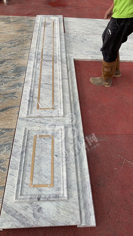 水頭新卡拉拉白(香雪白)大理石產品及部分應用案例欣賞