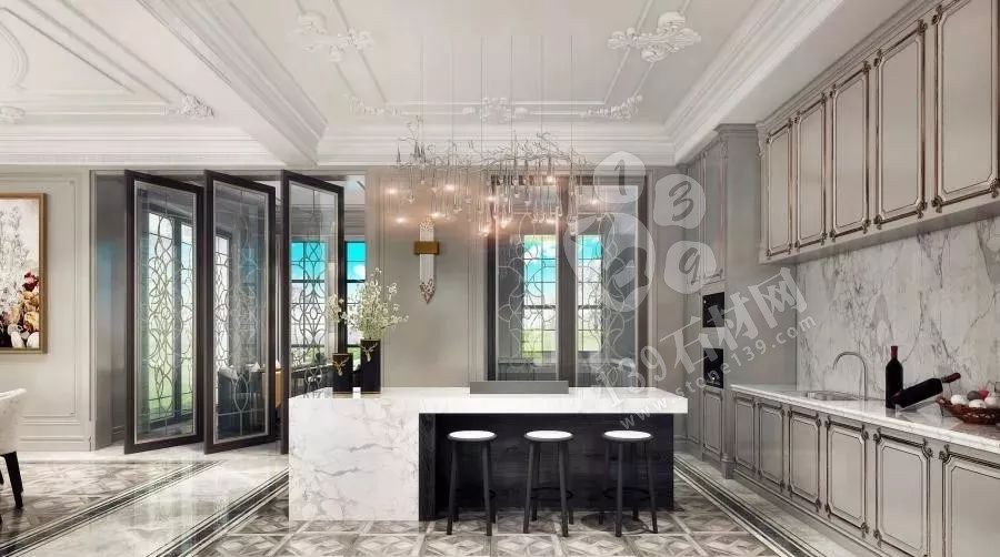 大理石鋪地 豪宅用大理石這樣拼裝想說難看大家都不答應(yīng)