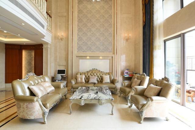 海口西海岸海景大宅現代東方主義風裝修案例實景