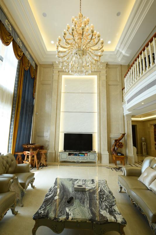 海口西海岸海景大宅現代東方主義風裝修案例實景