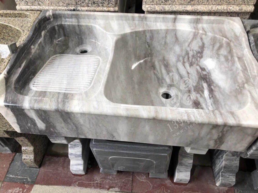 2020年元旦新上一批天然石材洗衣池，樂(lè)晨花崗巖洗衣池年底大放價(jià)