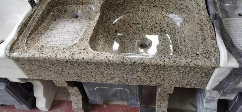 2020年元旦新上一批天然石材洗衣池，樂(lè)晨花崗巖洗衣池年底大放價(jià)