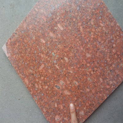 代代紅石材映山紅富貴紅花崗巖石材水頭石材批發點