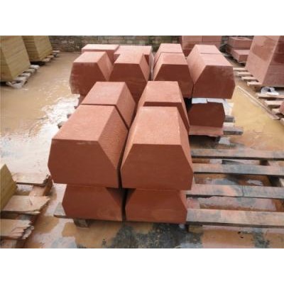 紅砂巖荒料生產、江西紅砂巖廠家直銷、江西映山紅石材