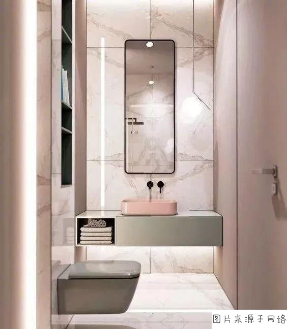 有一款炫富,叫別人家的大理石洗手臺