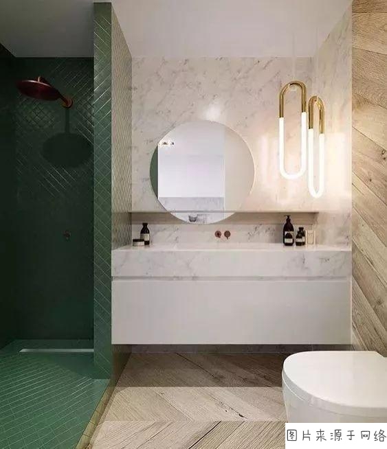 有一款炫富,叫別人家的大理石洗手臺