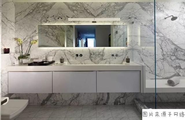 有一款炫富,叫別人家的大理石洗手臺