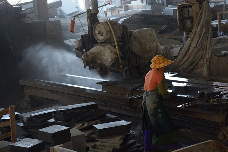 石材行業(yè)里的女人，巾幗不讓須眉 能頂半邊天