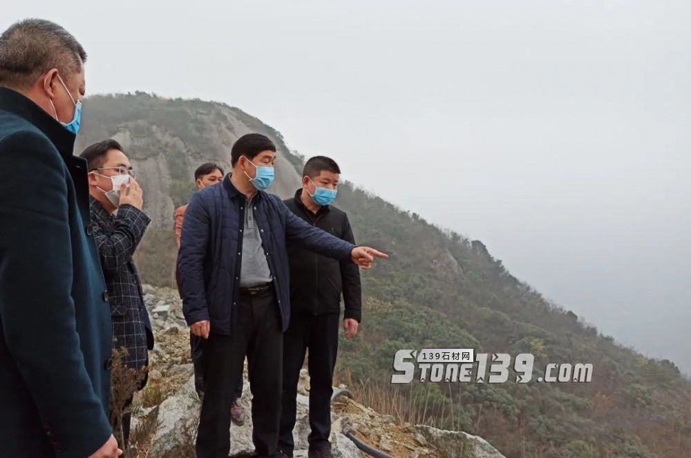 廣西資源縣縣長調研資源縣石材產業復工復產、發展整改等工作,附海浪花 浪花白 資江灰產品欣賞!