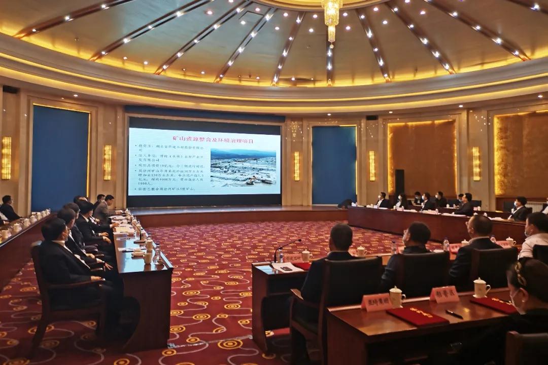 吉林白產地中國北部(蛟河)石材循環經濟產業園與蛟河市政府合作項目簽約