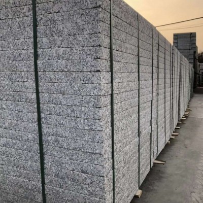 河南梨花白石材成品現貨整裝待發