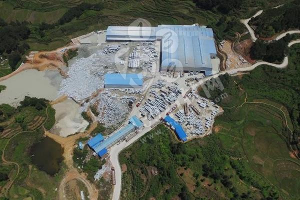 廣西桂林資源縣浪花白（海浪花）石材產地