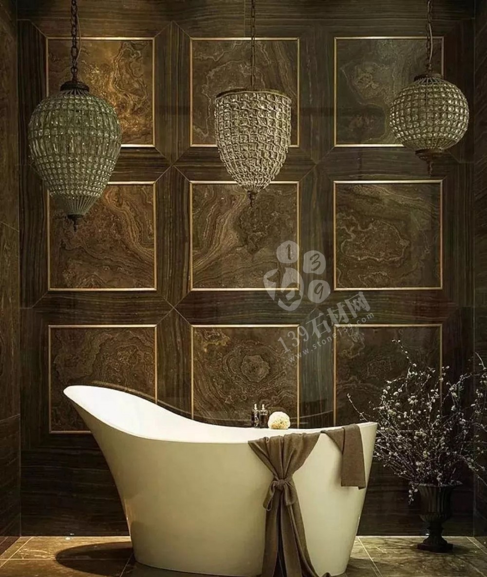 高端進口咖啡色木紋大理石-帶您認(rèn)識奧巴馬木紋