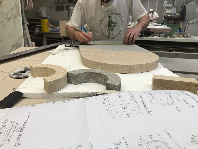 你說石材有色差是次品,那是你沒遇上好設計