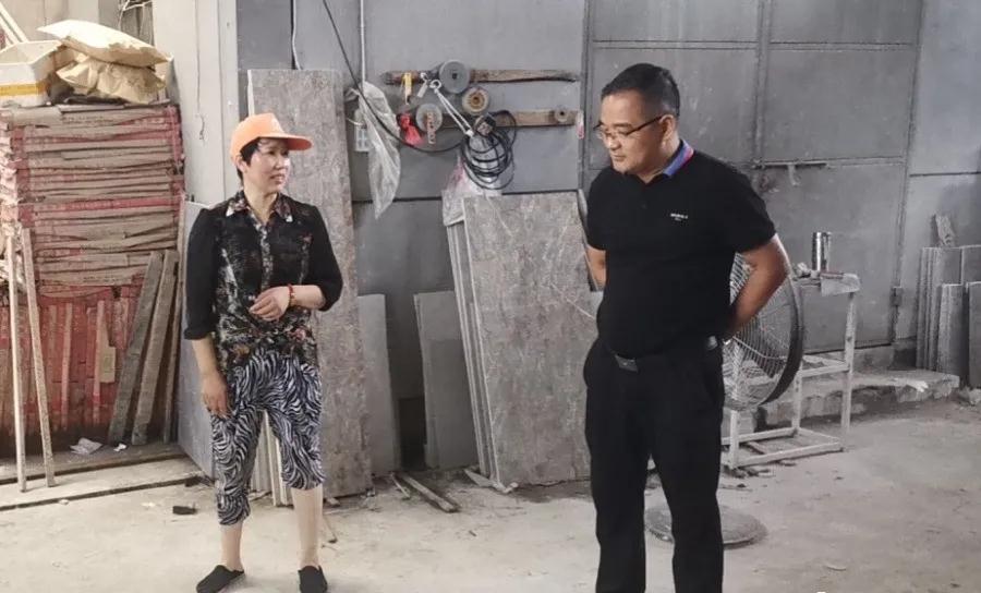 浙江海寧市長安鎮(zhèn)辛江片區(qū)整治石材加工行業(yè)