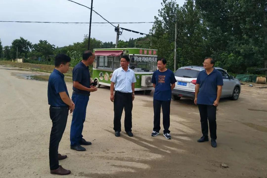 山東五蓮縣街頭鎮整治石材道路揚塵問題