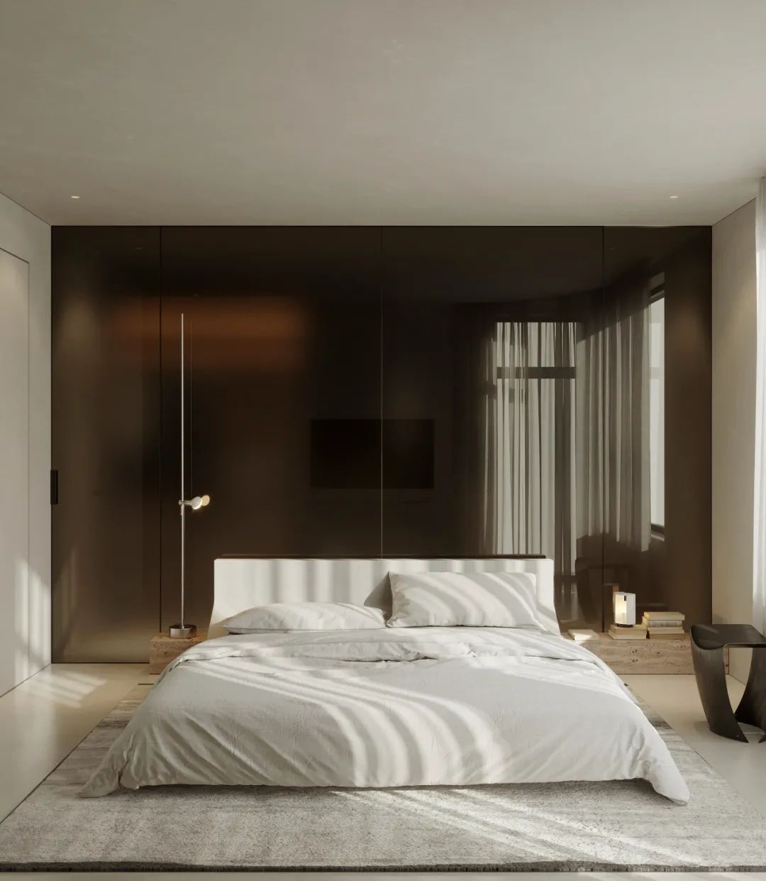 極簡設計的石材應用-面朝大海，“石”光里的低調奢華