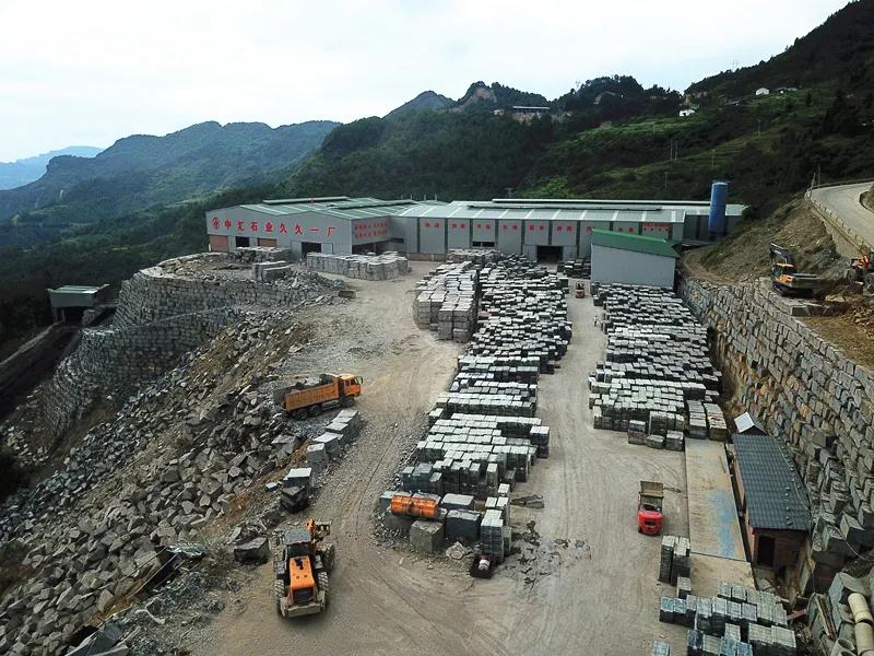 桐梓縣這個石材小鎮年產值1.8億元,解決當地村民就業400余人