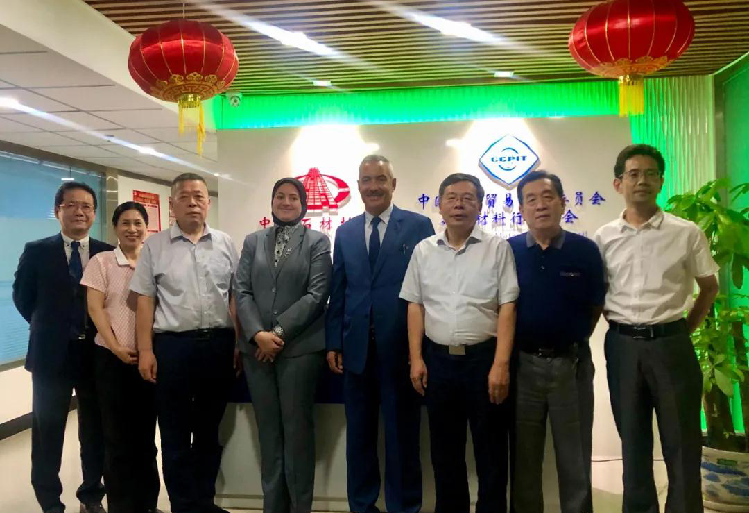 埃及公使到訪中國石材協(xié)會(huì),推動(dòng)中埃石材合作