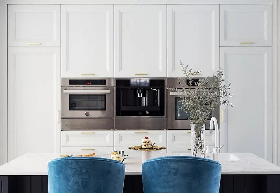 黑白大理石+金屬線，精致優雅的完美搭配