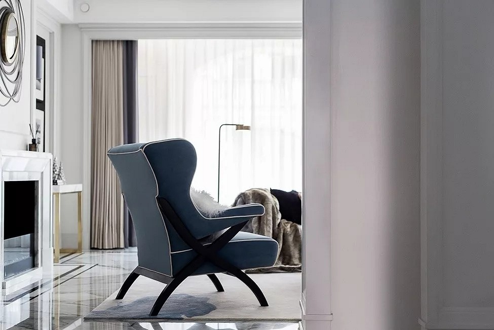 黑白大理石+金屬線，精致優雅的完美搭配