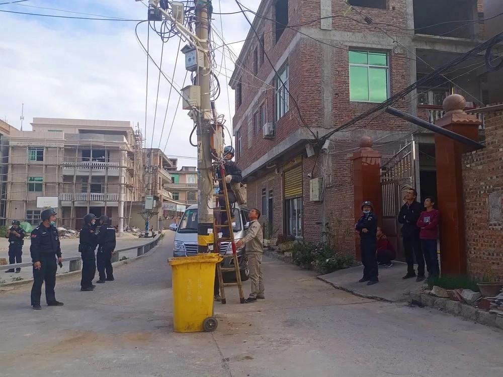 泉州界山鎮對石材(石雕)加工行業進行整治