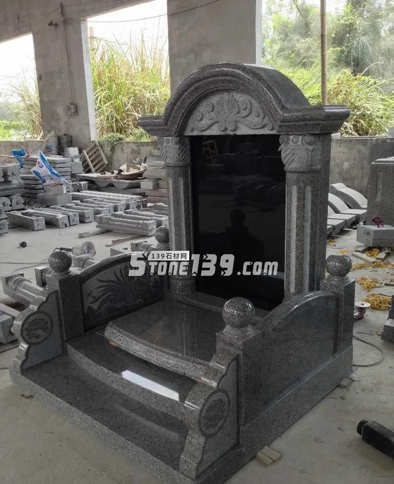 純黑色墓碑石好料還是中國的山西黑