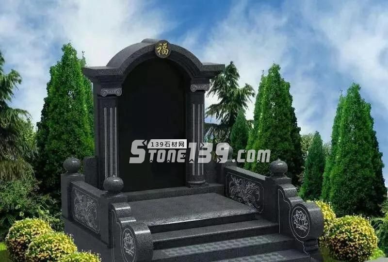 純黑色墓碑石好料還是中國的山西黑