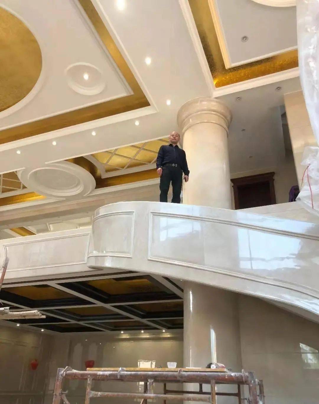 金凱瑪石材案例 | 歷時一年打造石材豪宅別墅即將完美收官