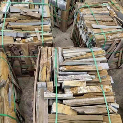 銹板條石打包發貨