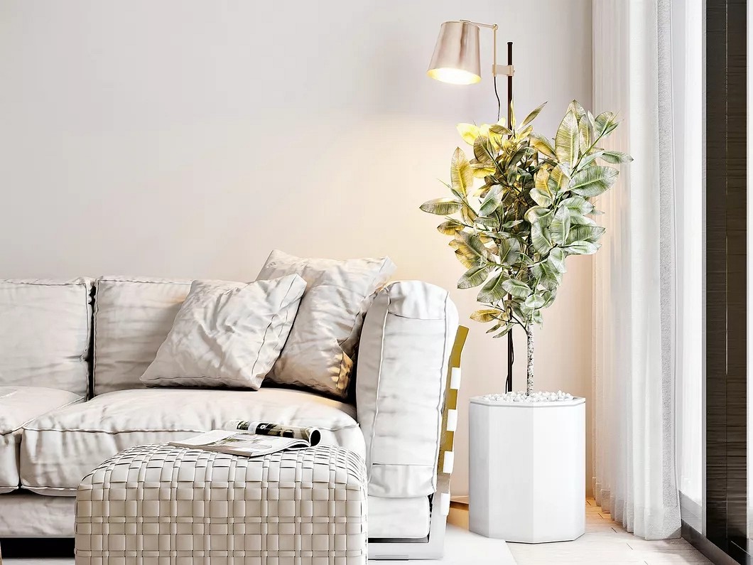 大理石高級灰搭配裝飾,橫豎都有范