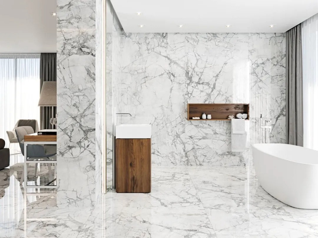 魚肚白等白色大理石裝飾應用--抵擋不住的極致誘惑